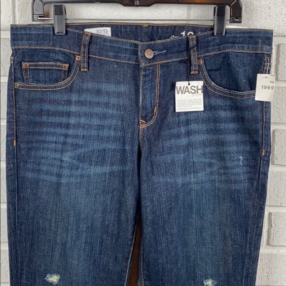 Gap 1969 Women's Always Skinny NWT Topaz Wash Blue Denim Jeans Size 10 - Picture 2 of 13